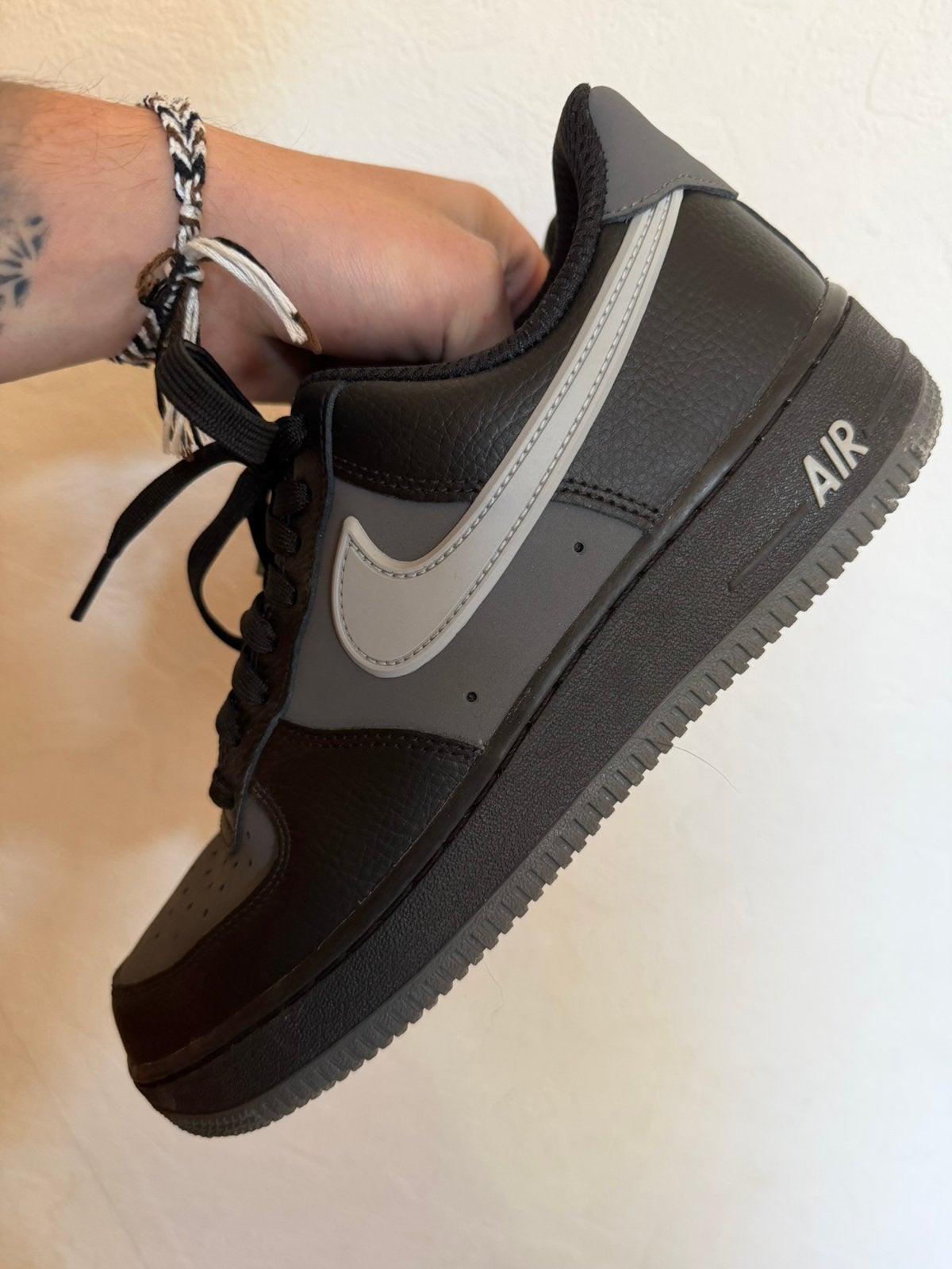 Air force 1, Enlèvement, Comme neuf, Noir, Baskets