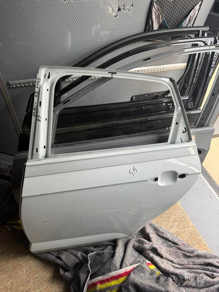 Porte arrière gauche de la Volkswagen Polo 2g Taigo, Enlèvement, Arrière, Volkswagen, Porte