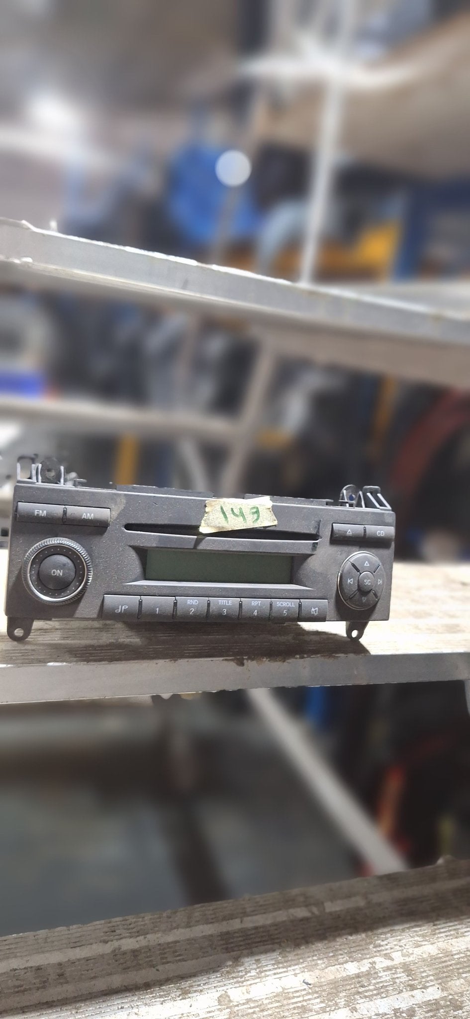 Mercedes-Benz Sprinter W906 Radio/CD/DVD/GPS hoofdunit, Gebruikt, -, -, Ophalen of Verzenden