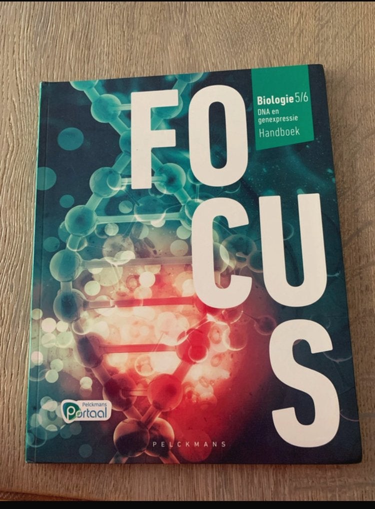 FOCUS Biologie 5/6 DNA en genexpressie handboek, Livres, Enlèvement ou Envoi, Comme neuf, Biologie