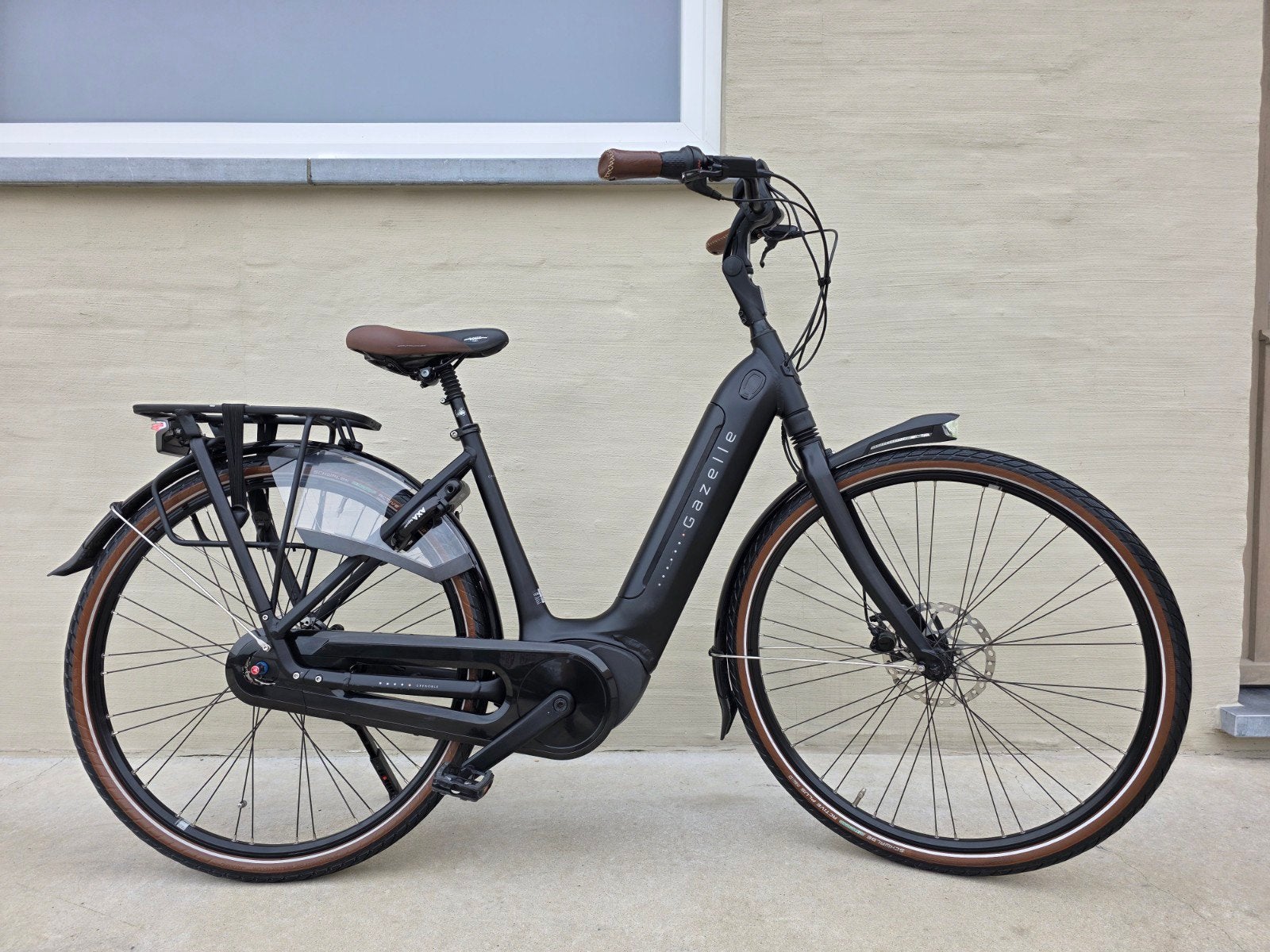 Gazelle Grenoble C8 hmb * 500Wh* Matt/ Black * Topconditie *, Enlèvement, Gazelle