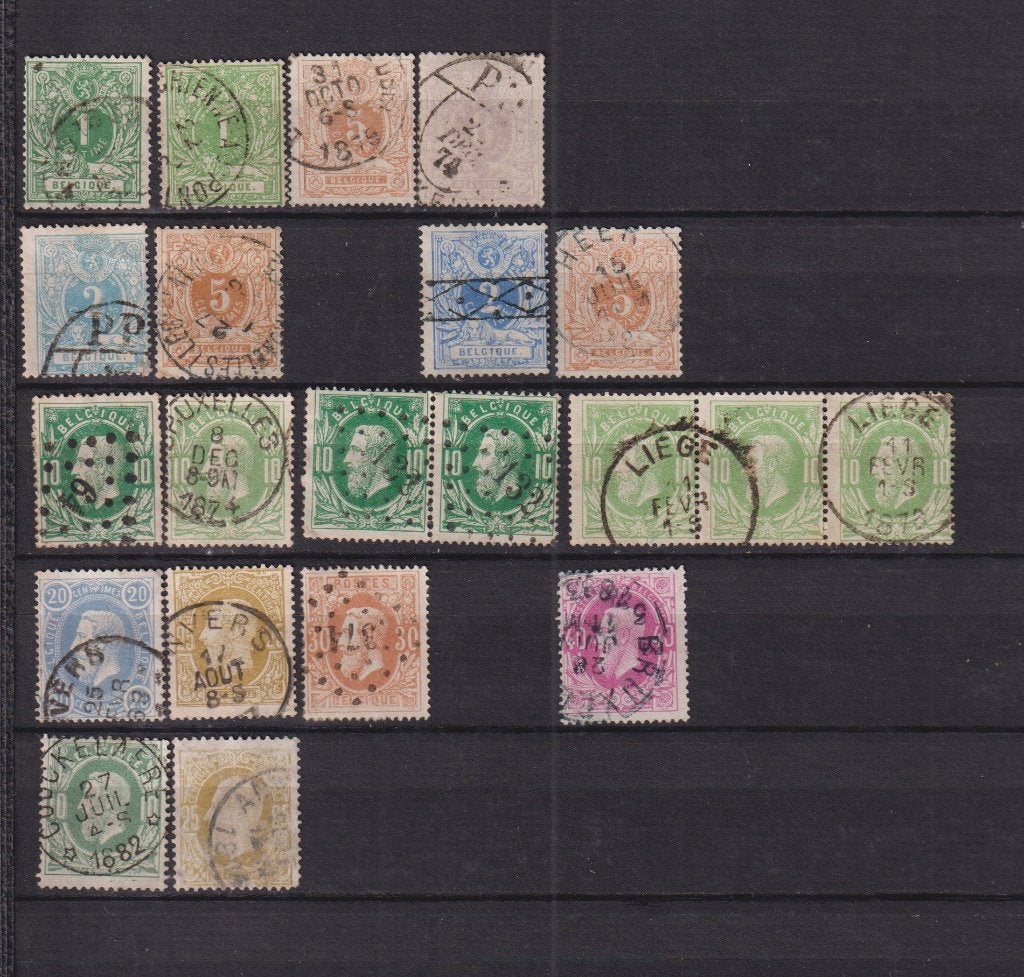 Belgique 1869 Entre COB 26 et 34A oblitéré, Timbres & Monnaies, Envoi, Affranchi, Oblitéré
