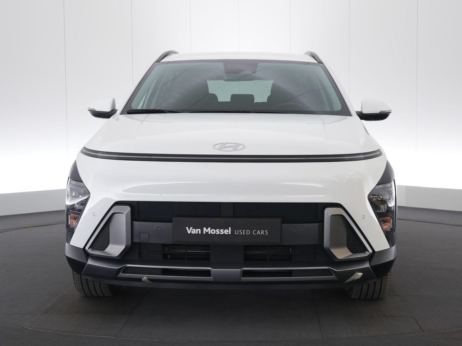 Hyundai Kona 1.6 GDi Hybrid Feel 6-DCT CAMERA - APPLE CARPLA, Auto's, Hyundai, Gebruikt, 2 kWh, 1600 cc, Wit
