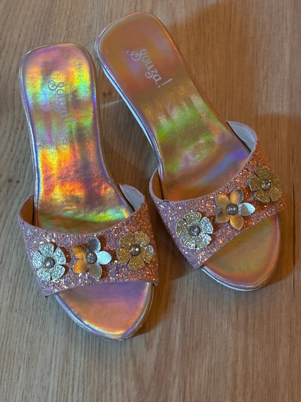 Souza muiltjes - maat 27/28, Enfants & Bébés, Vêtements enfant | Chaussures & Chaussettes, Enlèvement, Comme neuf