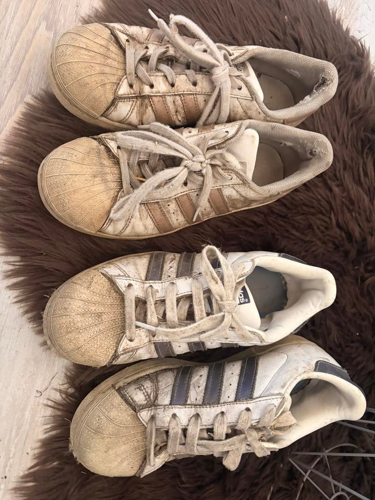 Adidas superstars, Kleding | Dames, Schoenen, Verzenden, Wit, Sneakers, Gedragen