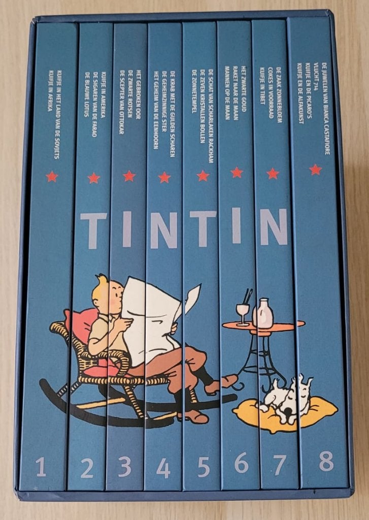 Kuifje box 8 HC compleet, Boeken, Stripverhalen, Zo goed als nieuw, Complete serie of reeks, Ophalen of Verzenden