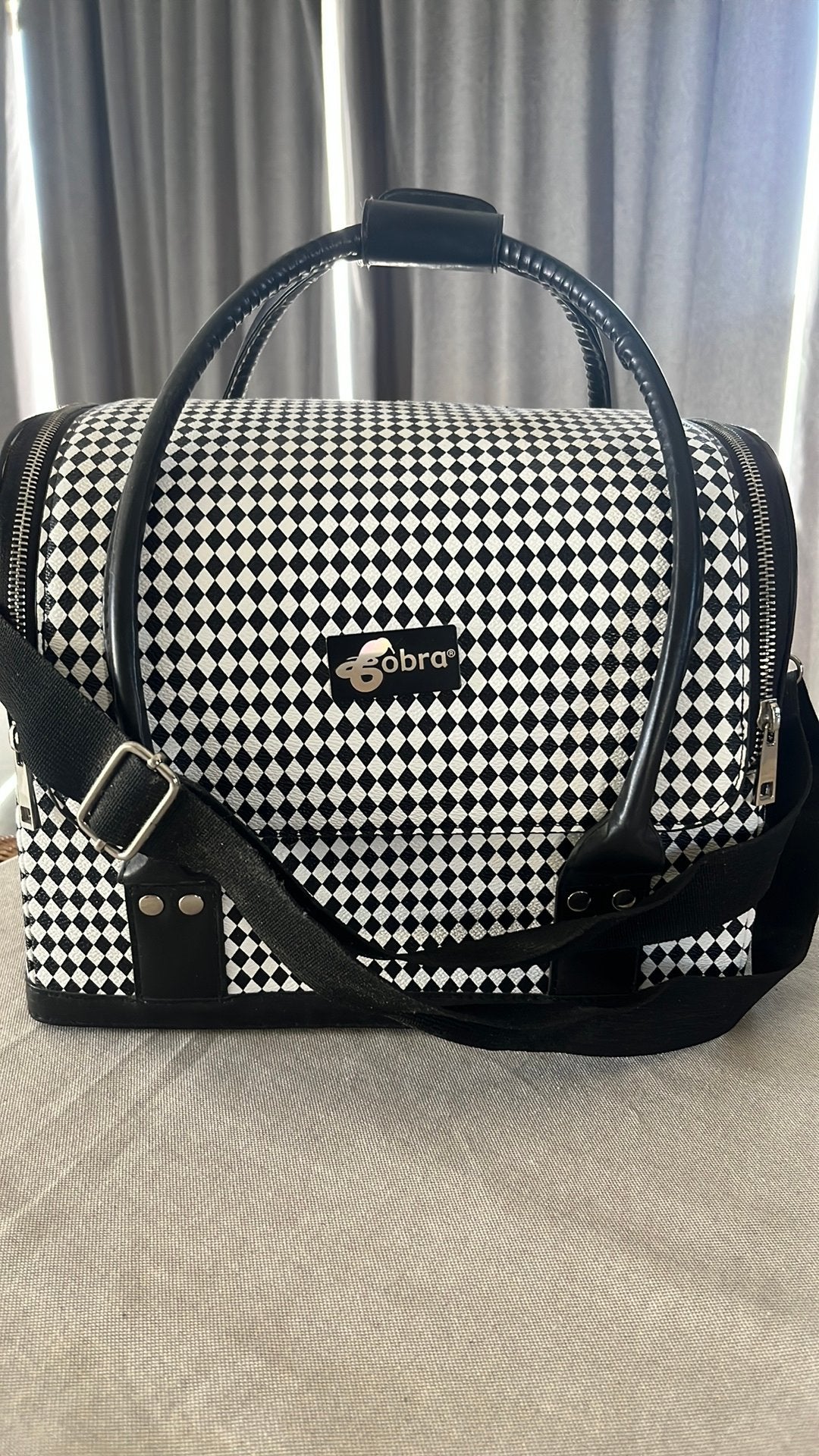 Multifunctionele tas van cobra voor make-up, haar- en, Ophalen, Gebruikt, Gehele gezicht, Make-up