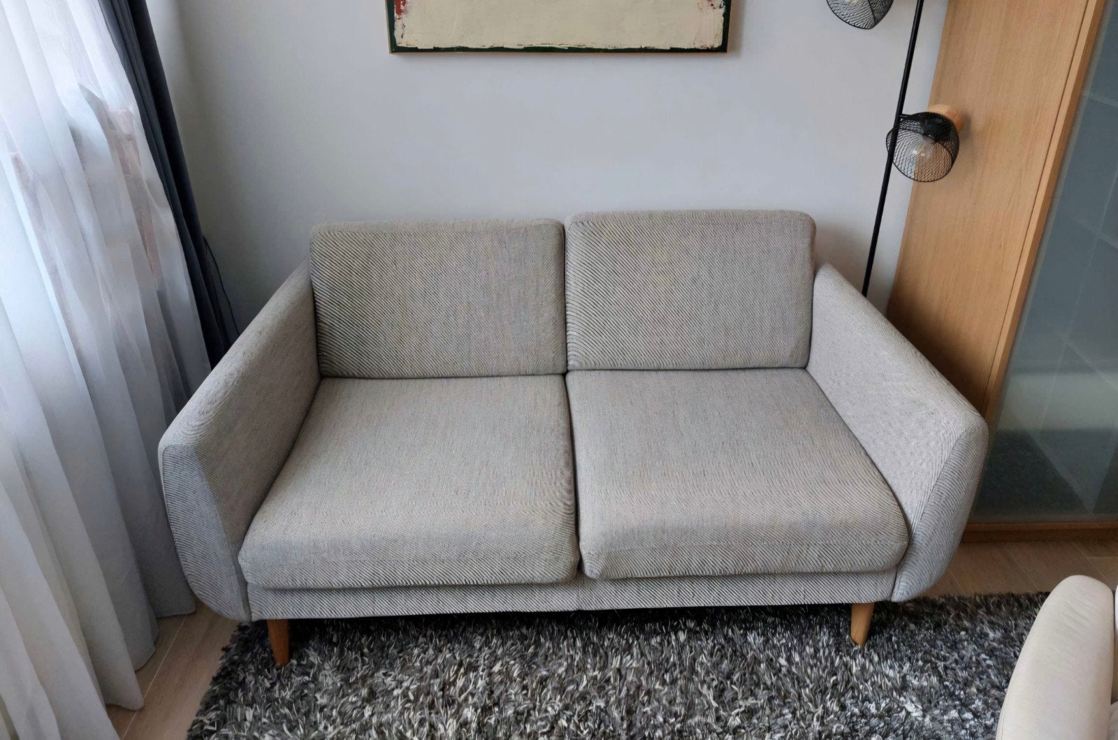 IKEA SMEDSTORP Sofa, Maison & Meubles, 75 à 100 cm, Bois, Comme neuf, Enlèvement