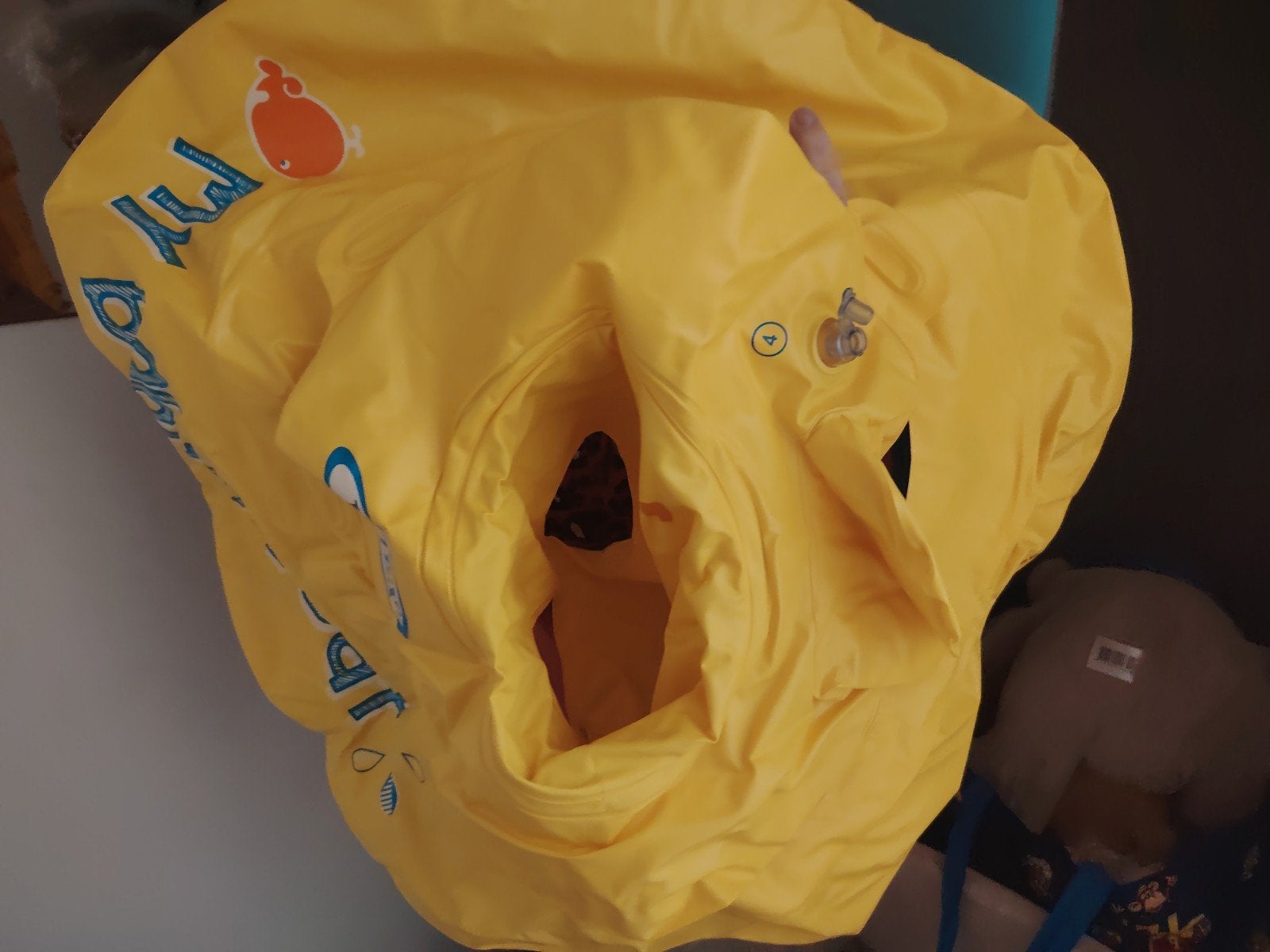 Zwemband baby, Enlèvement