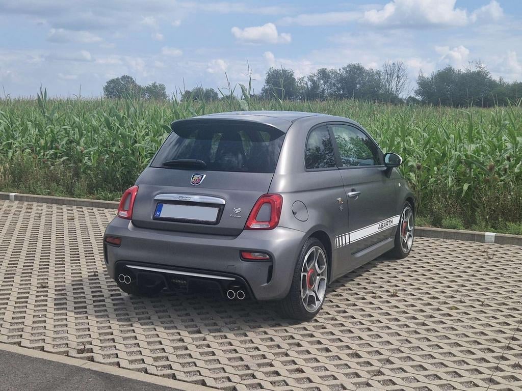 Abarth fiat 595 turismo 163cv, Euro 6, Leder, Handgeschakeld, Grijs