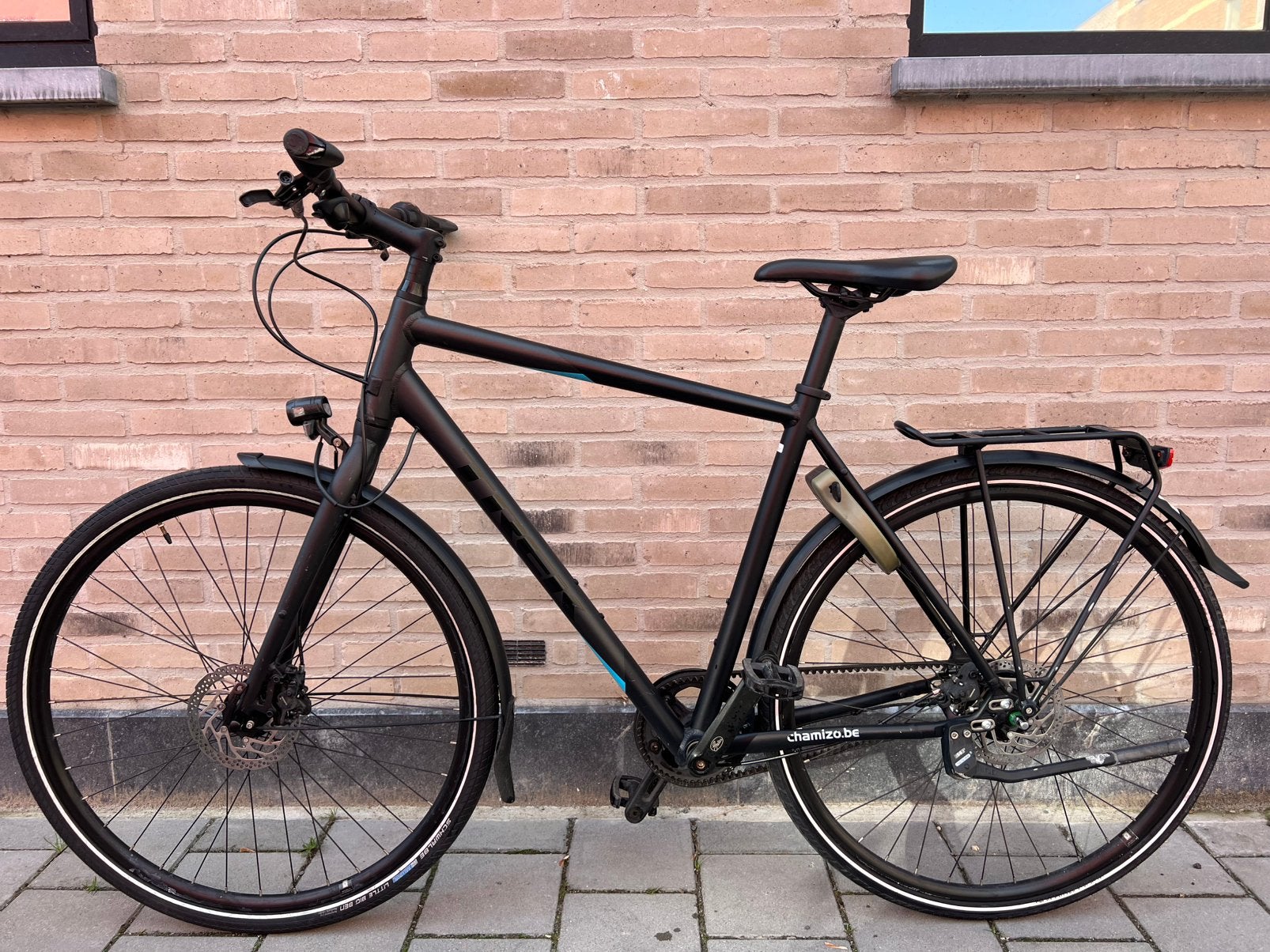 Fiets Trek velo velo de ville, Fietsen en Brommers, Ophalen, Versnellingen, Zo goed als nieuw, 57 tot 61 cm