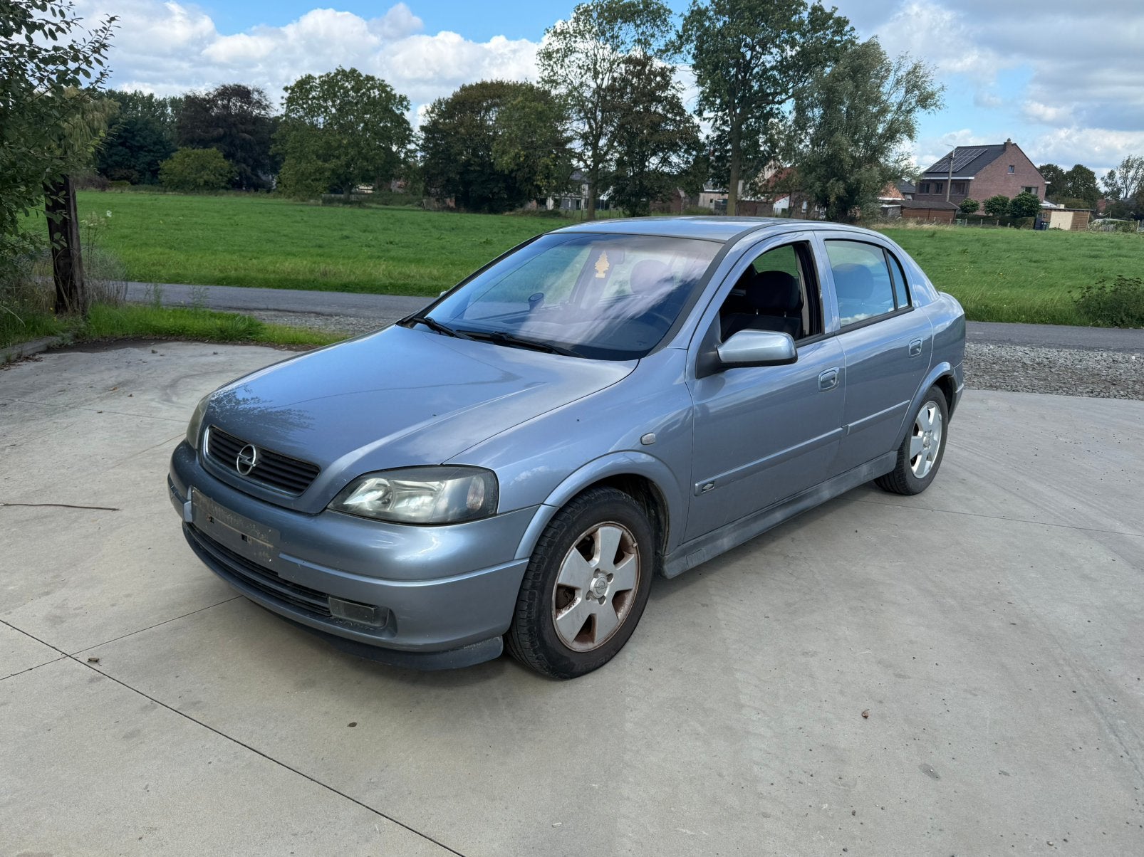 opel astra benzin, Auto's, Voorwielaandrijving, Stof, Zwart, 5 deurs