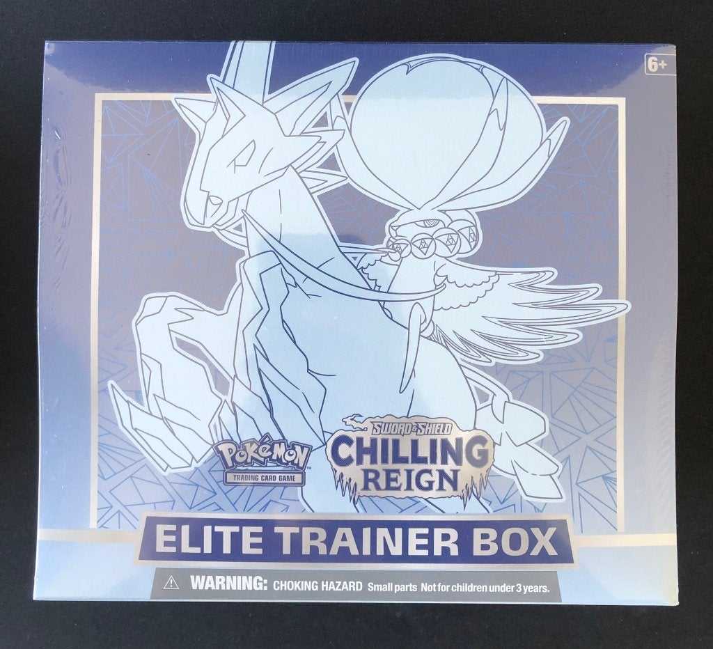 Etb Chilling Reign Ice Rider en calyrex, Enlèvement ou Envoi, Neuf, Booster box