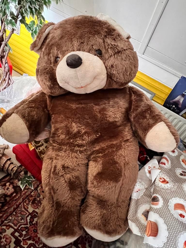 Reusachtige Teddybeer XXL - Zacht & Pluche - Ca. 170cm, Verzamelen, Beren en Cherished Teddies, Zo goed als nieuw, Ophalen