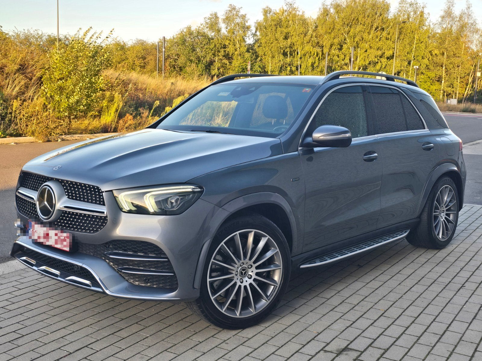 Mercedes Gle 350De 4 Matic, Autos, Mercedes-Benz, Argent ou Gris, Achat, Euro 6, GLE