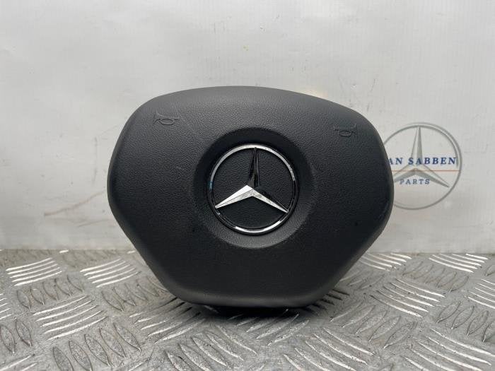 Airbag gauche (volant) d'un Mercedes E-Klasse, -, 3 mois de garantie, Utilisé, -