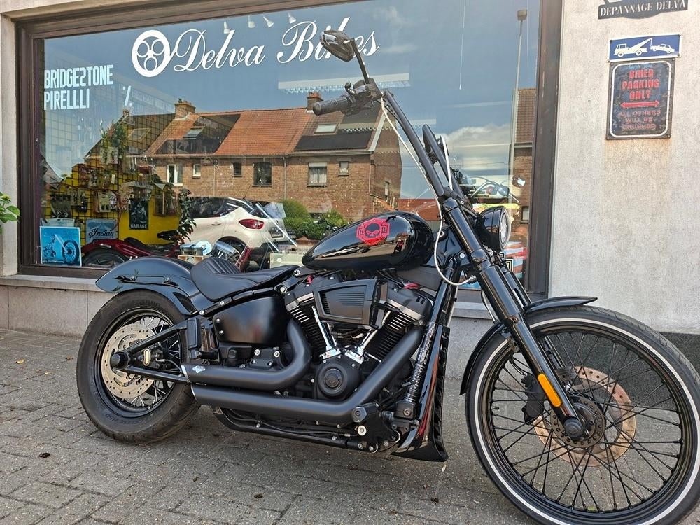 Harley FXBB Streetbob - 2018 - 29773 km, 1745 cm³, Entreprise, Plus de 35 kW, Chopper
