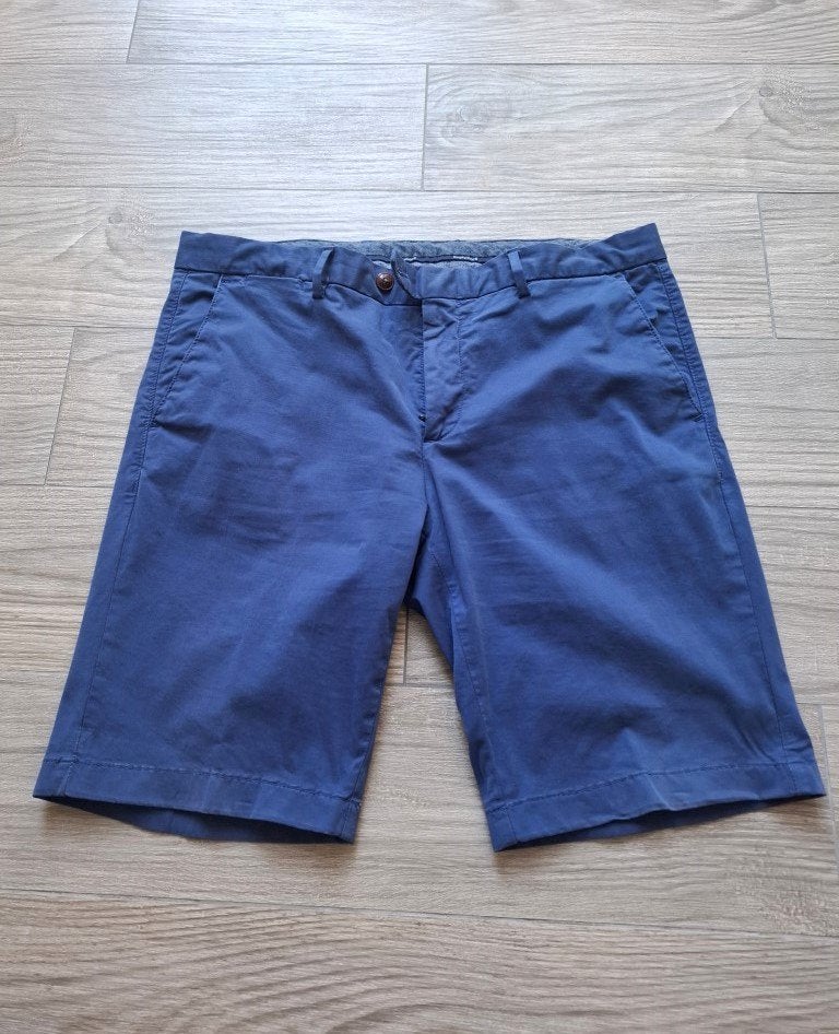 Stretch ChinoShort River Woods - Prachtige Blauwe Kleur L/XL, Maat 52/54 (L), Blauw, Ophalen of Verzenden, Zo goed als nieuw