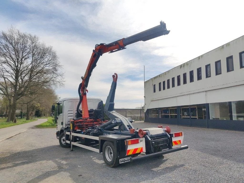 MAN TGL 12.250 Containersysteem met kraan Palfinger PK9001 +, Autos, 250 ch, Argent ou Gris, Achat, Euro 6