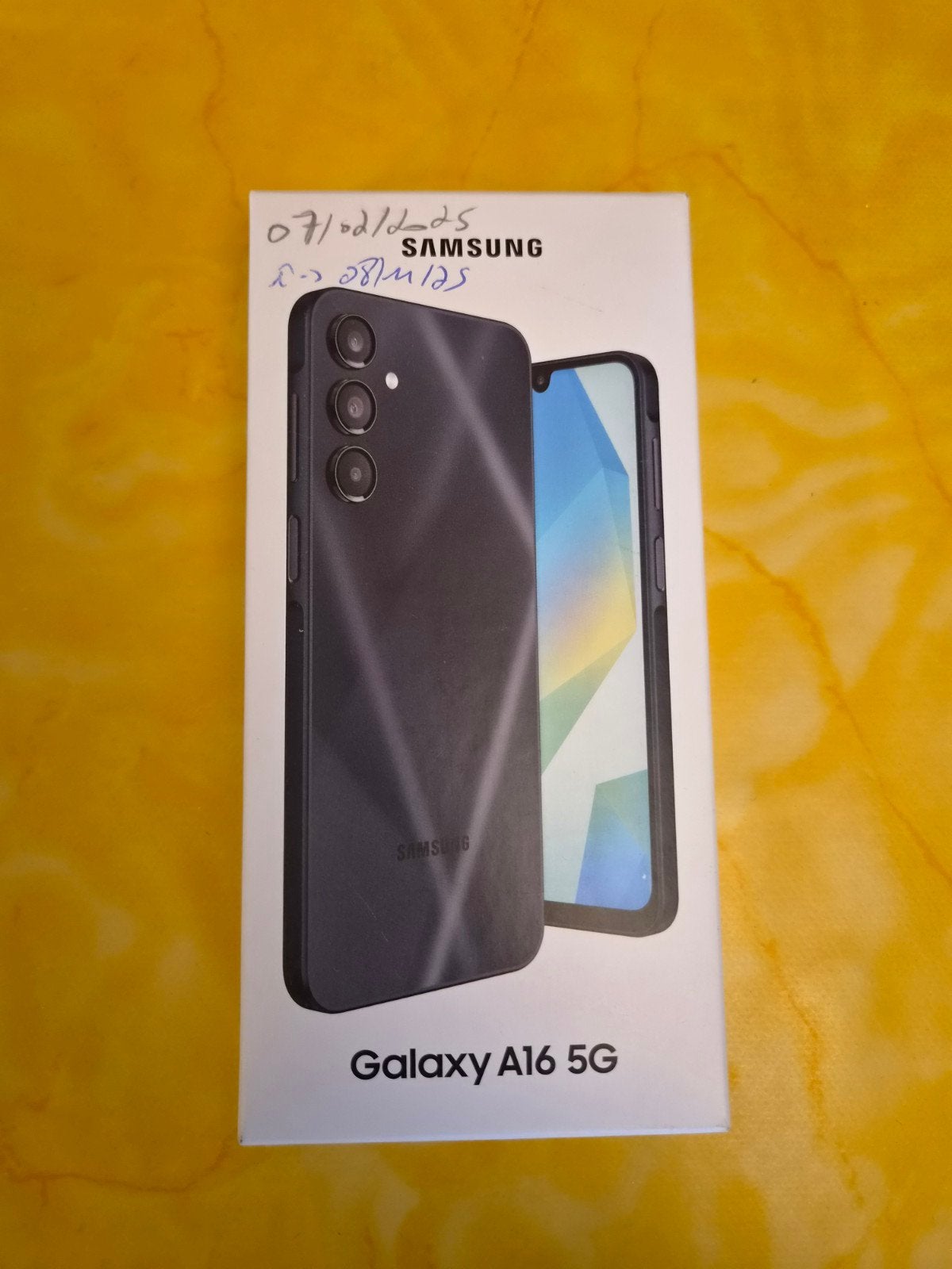 Samsung Galaxy A 16 5G 128 GB Blue Black, Comme neuf, Enlèvement, Sans abonnement, Galaxy A