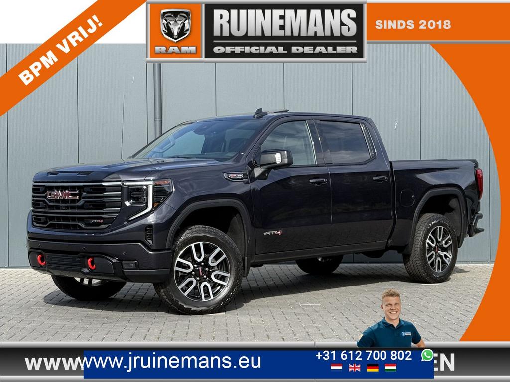 GMC Sierra AT4 6.2L V8 420 PK / BPM VRIJ!! / VIRTUAL COCKPIT, Auto's, Automaat, Elektrische ramen, SUV of Terreinwagen, 372 g/km