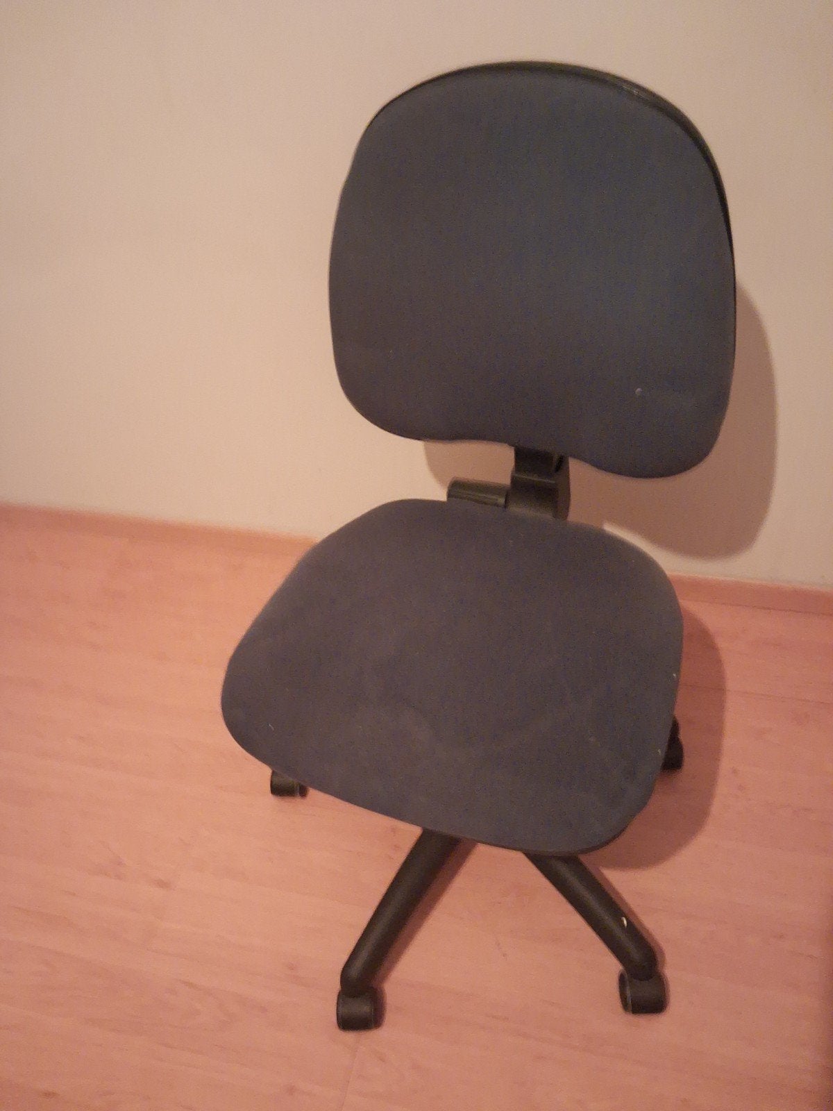 Bureaustoel blauw, Maison & Meubles, Enlèvement, Comme neuf, Bleu, Chaise de bureau