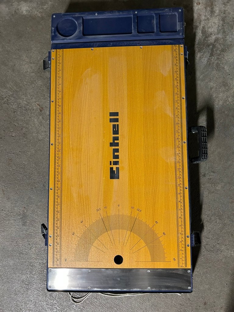 BT-WB 150 4-in-1 multifunctionele werkbank, Doe-het-zelf en Bouw, Ophalen, Gebruikt, 70 tot 120 cm