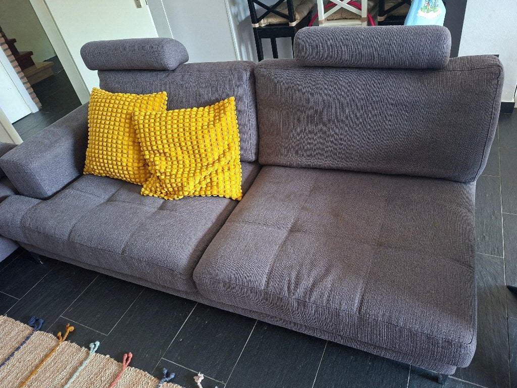 Rechtse hoekbank, Huis en Inrichting, Ophalen, 250 tot 300 cm, Gebruikt, Hoekbank