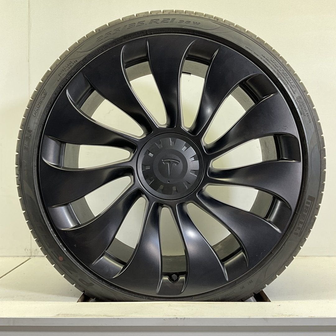 DEMO TESLA MODEL Y UBERTURBINE ZOMERBANDEN SET VELGEN 21 INC, Autos : Pièces & Accessoires, Pneus & Jantes, Pneus et Jantes, 255 mm