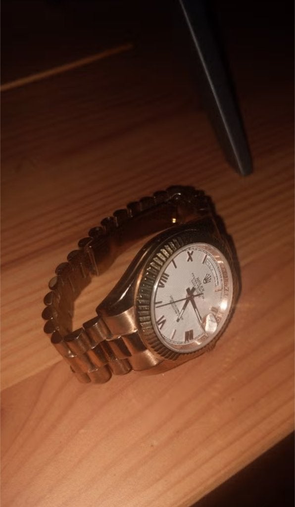 Rolex daydate, Rolex, Enlèvement ou Envoi, Or, Or