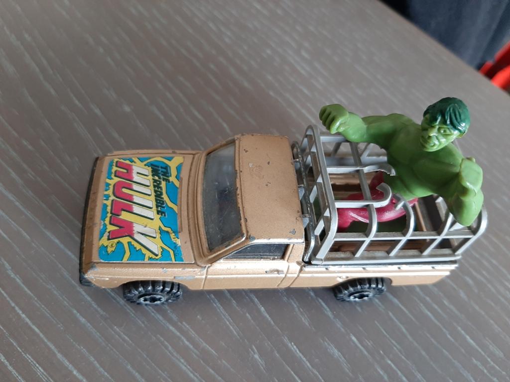 Corgi toys Mazda Pickup The incredible Hulk 1977, Ophalen of Verzenden