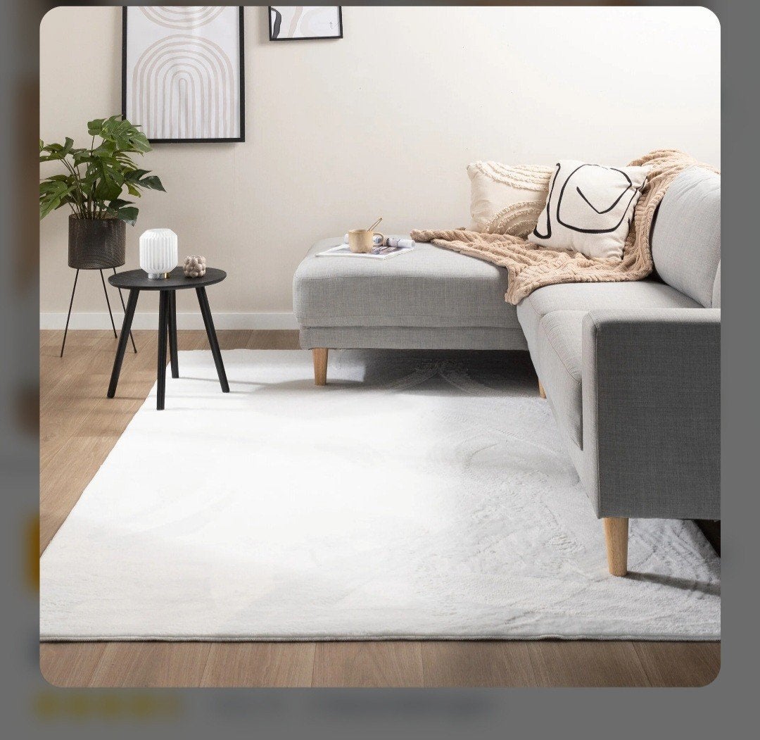 Zacht laagpolig vloerkleed Cozy wit 200x270 cm, Maison & Meubles, Ameublement | Revêtements de sol, Enlèvement ou Envoi, Blanc