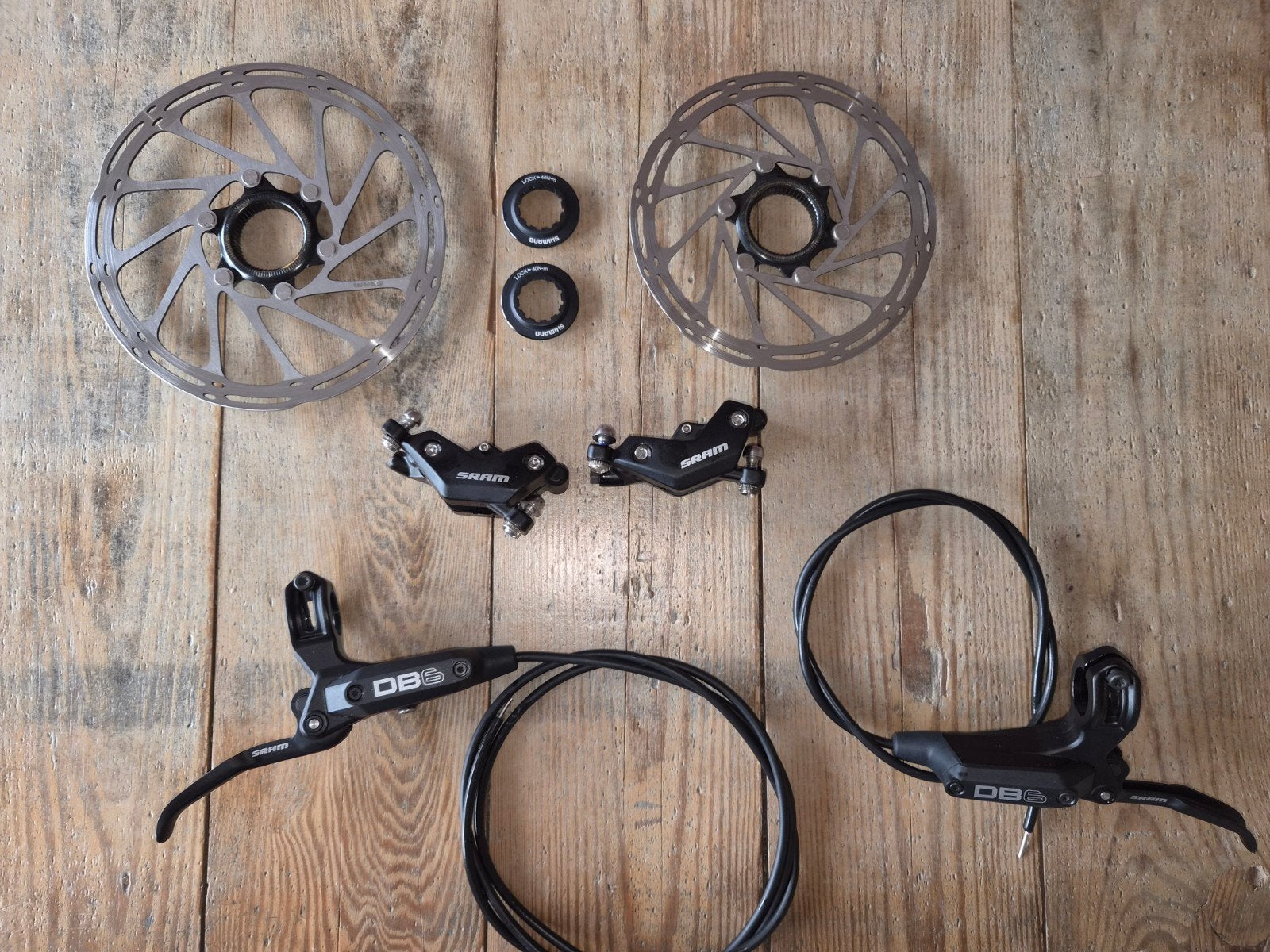 frein sram db6 complet + disque, Vélos & Vélomoteurs, Neuf, SRAM, Enlèvement, Freins