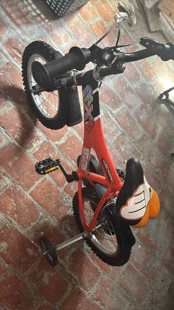 Kinderfiets met zijwieltjes, Fietsen en Brommers, Fietsen | Kinderfietsjes, Ophalen, Zo goed als nieuw, Zijwieltjes