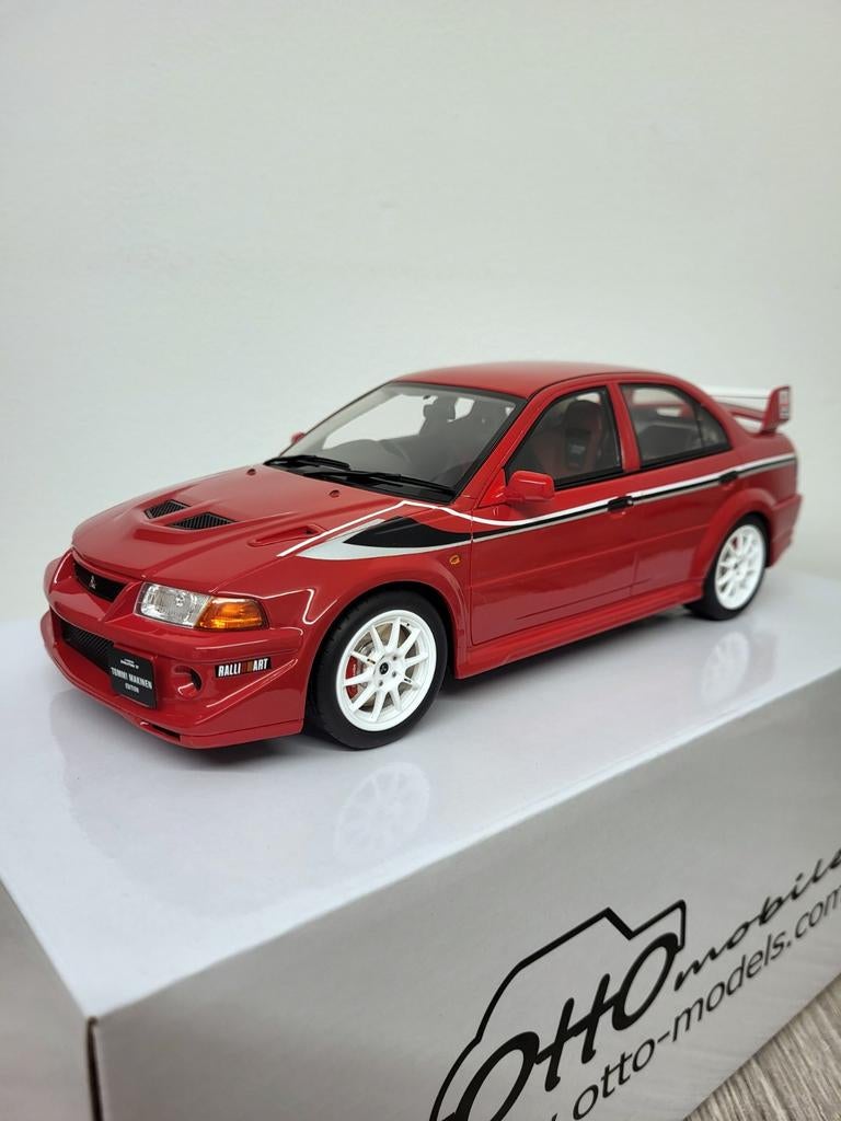 1:18 OttOmobile OT422 Mitsubishi Lancer EVO VI Tommi Makinen, Enlèvement ou Envoi, Neuf, Voiture, OttOMobile