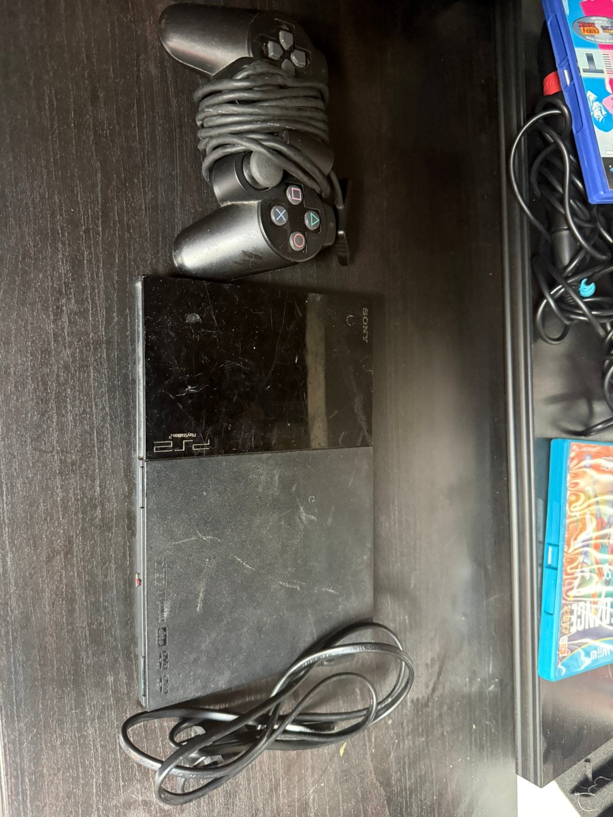 Ps2 met 1 controller, Games en Spelcomputers, Spelcomputers | Sony PlayStation 2, Ophalen, Zo goed als nieuw, Met 1 controller