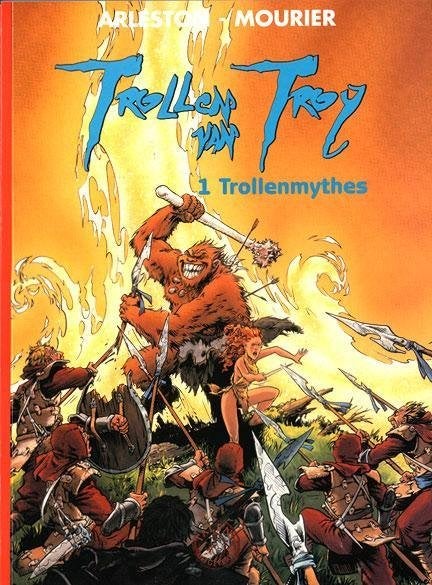 Strip " Trollen van Troy " , nr.1, Boeken, Stripverhalen, Eén stripboek, Ophalen of Verzenden, Gelezen