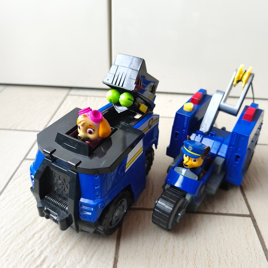 Camion Pat Patrouille avec Chase et Stella - Spin Matser, Spin Master, Utilisé, Ici ou là bas, Aucune@idee.be