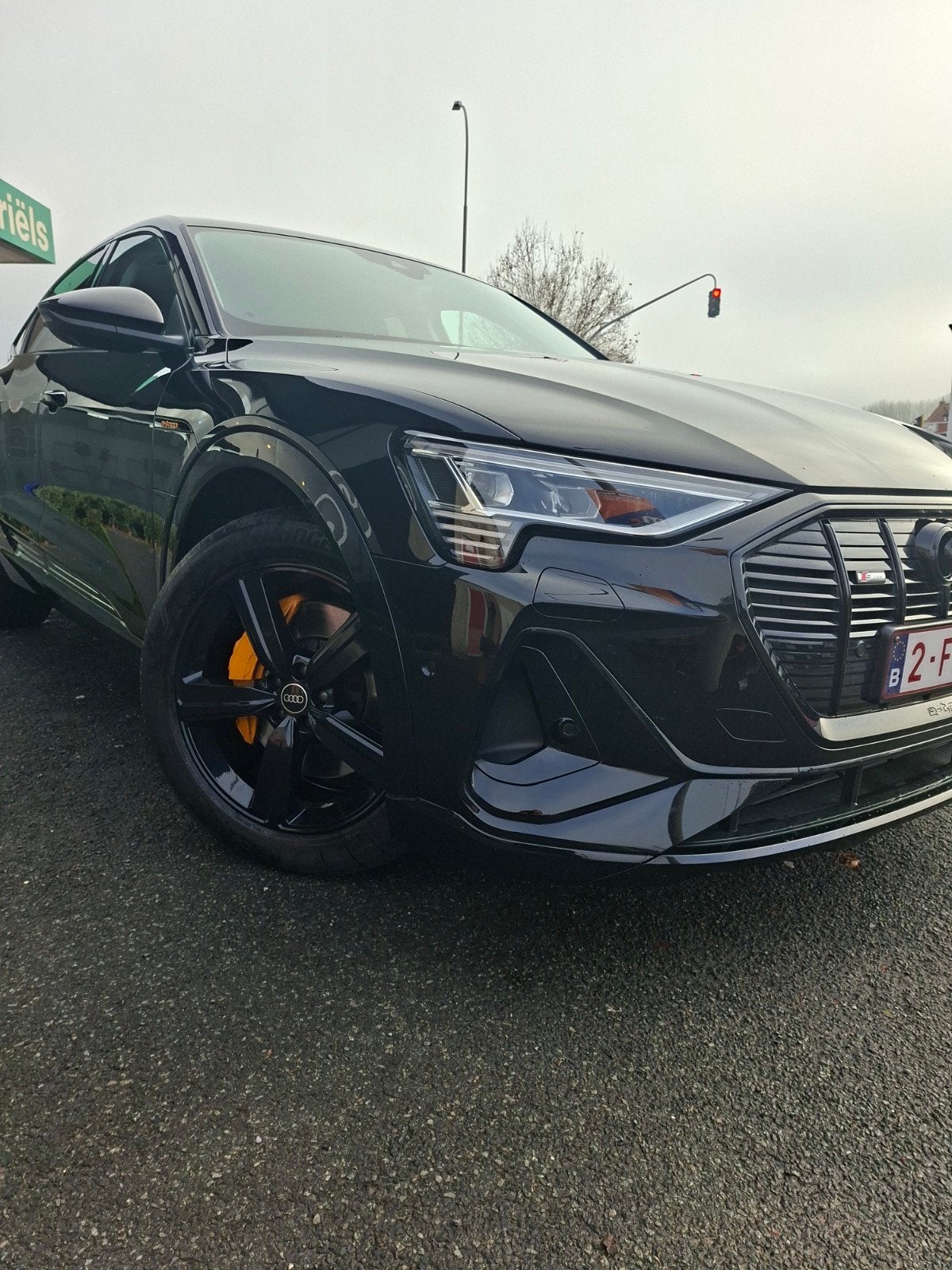 audi etron 50, Auto's, Automaat, Euro 6, Zwart, Elektrisch