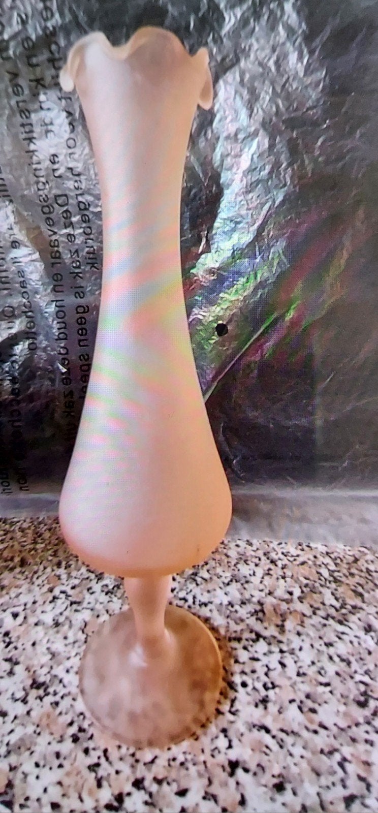 joli vase rose, Maison & Meubles, Enlèvement ou Envoi, Rose