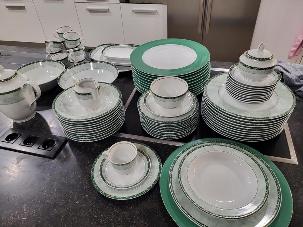 Magnifique service en porcelaine de bavaria ,, Enlèvement