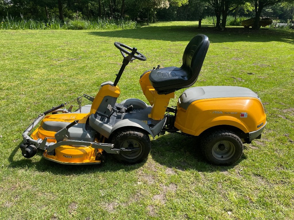Stiga Park 520DP Diesel + Twins Tandemasser aanhanger, Enlèvement, Stiga Park 520DP Diesel