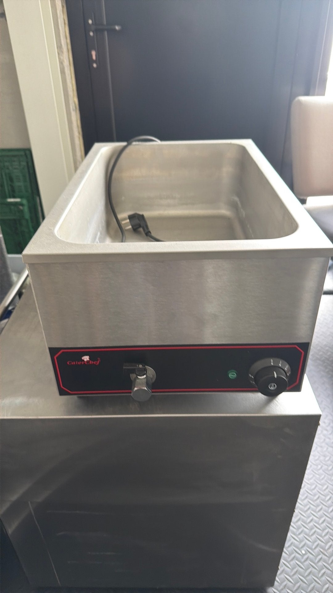 Bain marie, Ophalen, Gebruikt