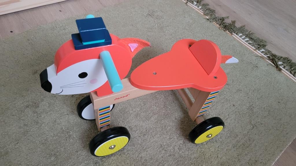 Loopfiets Janod, Ophalen, Gebruikt