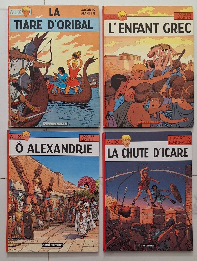 BD collection alix de jacques martin casterman EO, Livres, Plusieurs BD, Enlèvement ou Envoi, Comme neuf, Jacques Martin