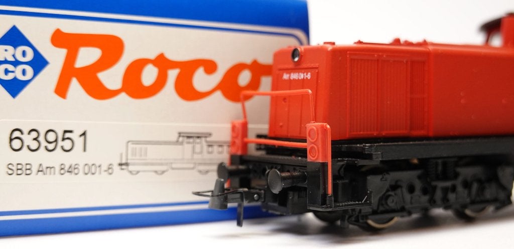 Roco SBB Diesellocomotief Am 846, Hobby en Vrije tijd, Ophalen of Verzenden, Zo goed als nieuw, Roco, Analoog