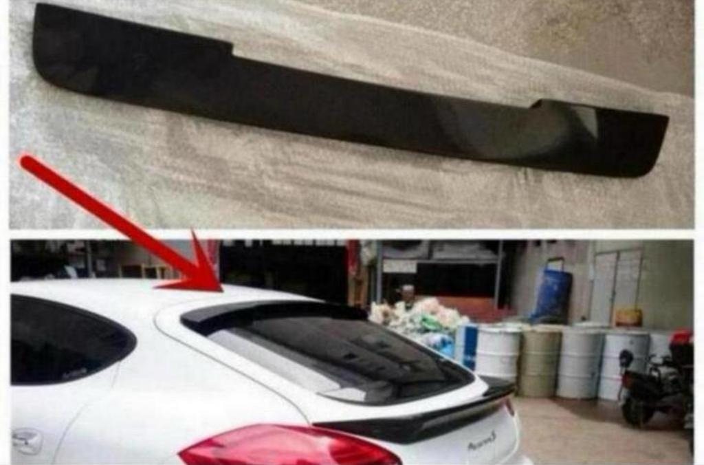 Achterruitspoiler. Porsche Panamera fase 1, Auto diversen, Auto-accessoires, Ophalen of Verzenden, Zo goed als nieuw