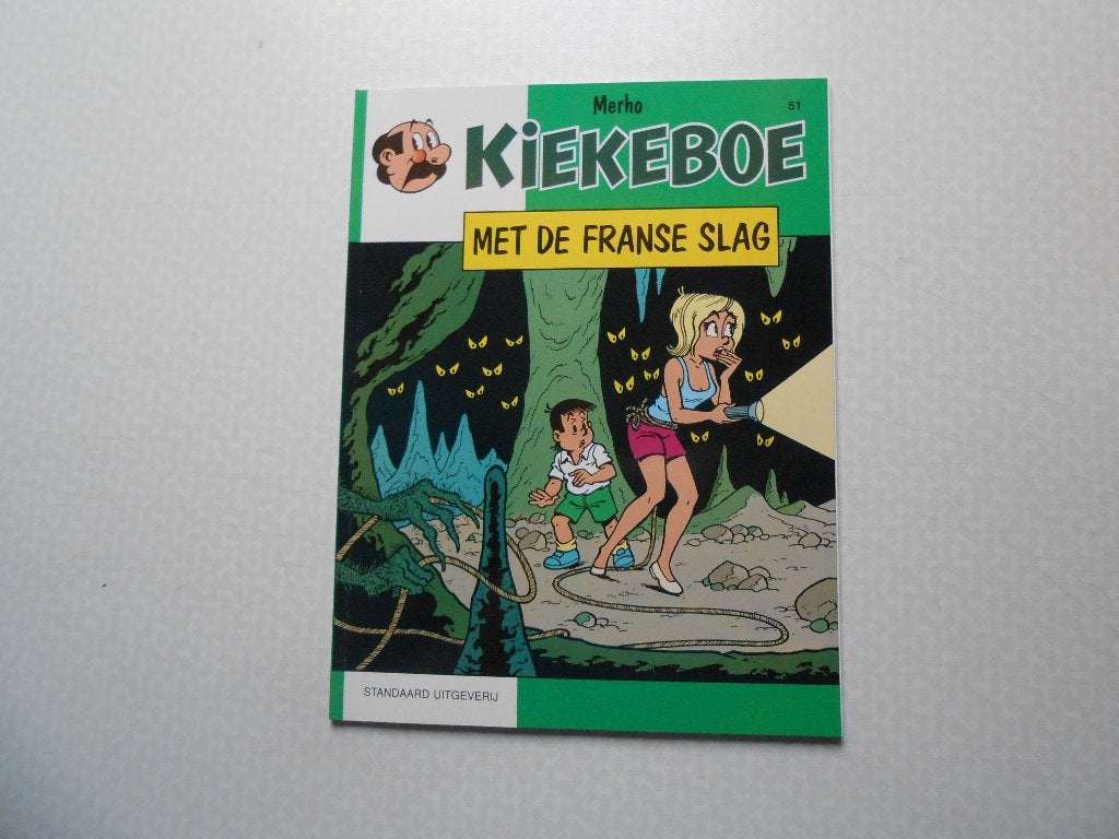 kiekeboe 51 Met de Franse slag 1991 1 ste druk., Boeken, Stripverhalen, Eén stripboek, Merho, Nieuw, Ophalen of Verzenden