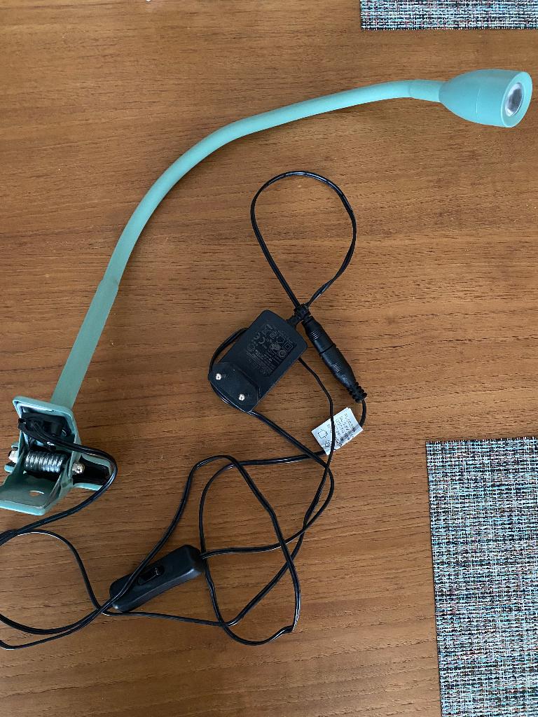 Lampe de bureau/ avec pince, Enlèvement, Comme neuf