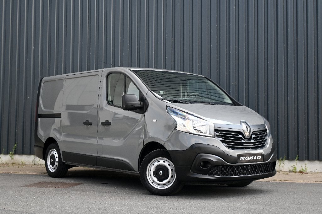 Renault Trafic 1.6TDCI L1 GPS, Cam, Climatiseur, A, Argent ou Gris, 170 g/km, Euro 6, Entreprise